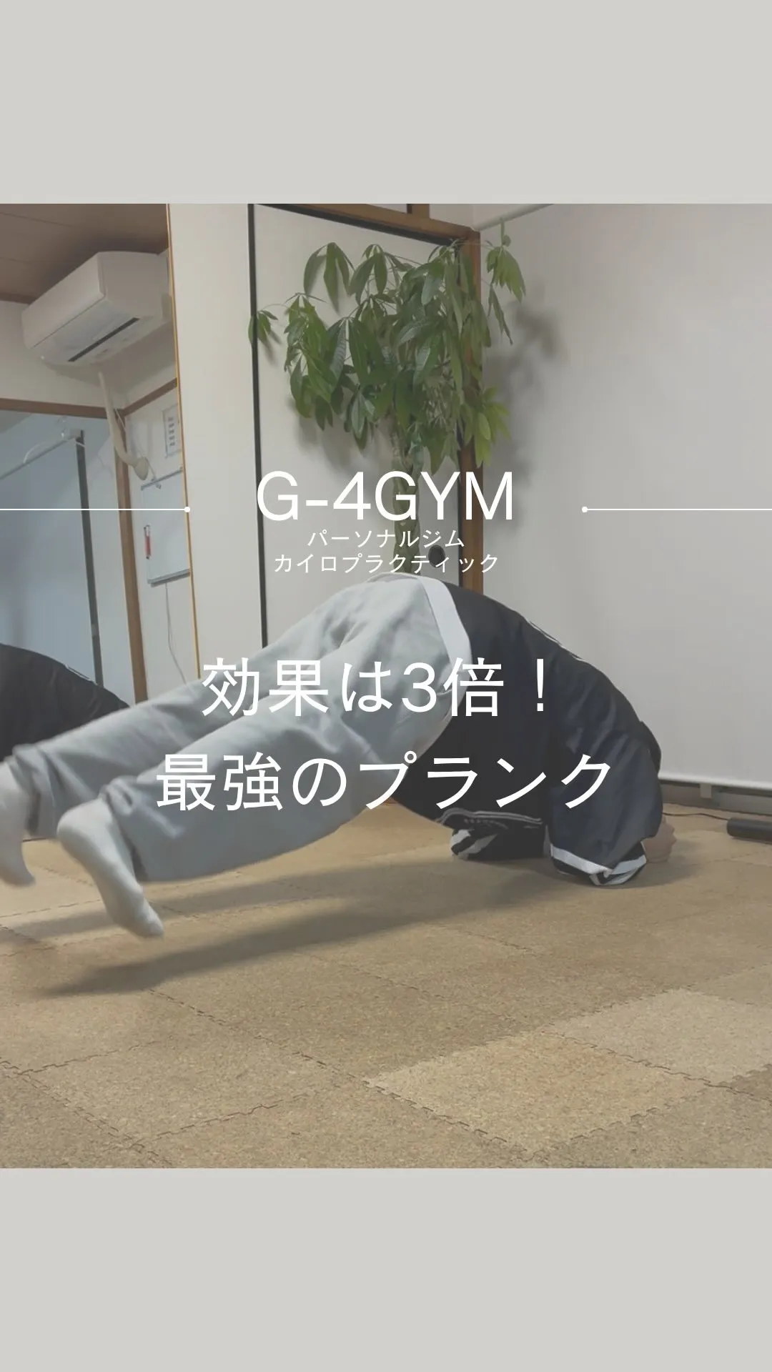 一宮市パーソナルジム|オススメのプランク紹介